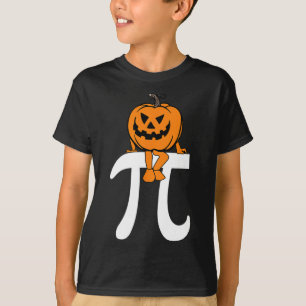 Pumpkin Pie Math Funny Halloween Thanksgiving Pi D T-Shirt