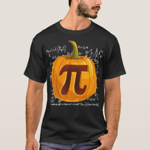 Pumpkin Pie Math Funny Halloween Thanksgiving Pi T-Shirt