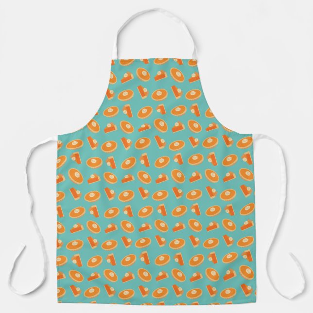 Pumpkin Pie Pattern Apron (Front)