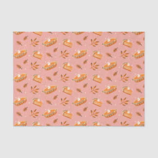Pumpkin Pie Pattern Tissue Paper