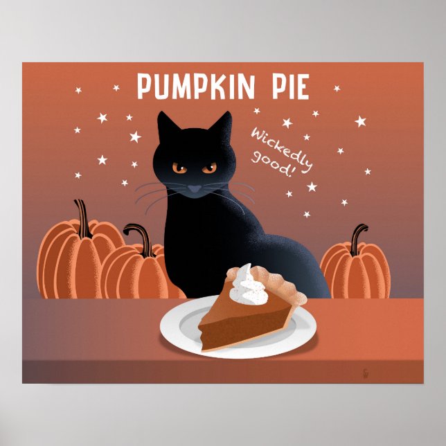 Pumpkin Pie Poster (Front)