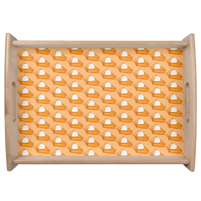 Pumpkin Pie Serving Tray (Front)
