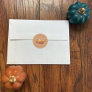 Pumpkin Pie Slice Doodle Fall Brown Envelope Seals