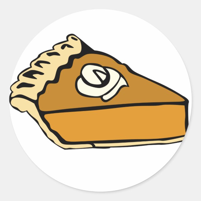 Pumpkin Pie Stickers (Front)