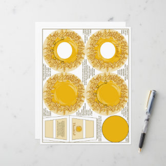 Pumpkin Pie Thankful Thanksgiving Table Card Frame