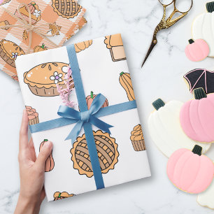 Pumpkin Pie Wrapping Paper
