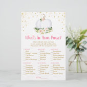 Pumpkin Pink Gold What's In Your Purse Game (Standing Front)