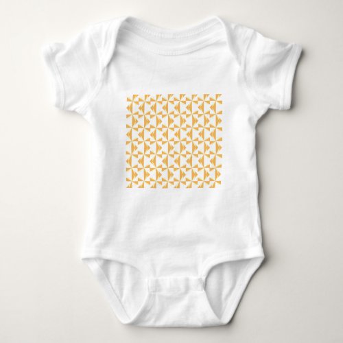 Pumpkin Pinwheels Baby Bodysuit