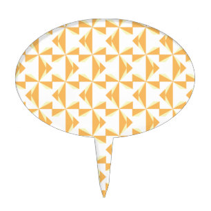 Pumpkin Pinwheels Cake Topper