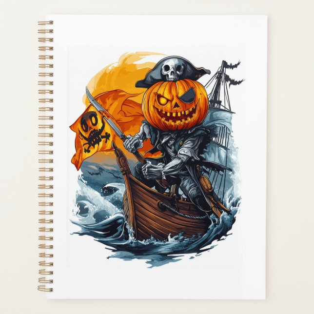  Pumpkin Pirate Adventure Planner (Front)