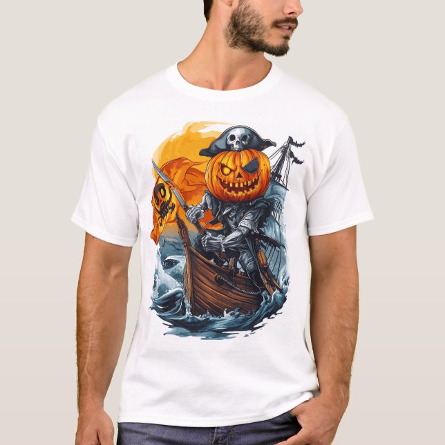  Pumpkin Pirate Adventure T-Shirt (Front)