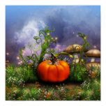 Pumpkin Pixie Poster