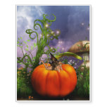 Pumpkin Pixie Temporary Tattoos