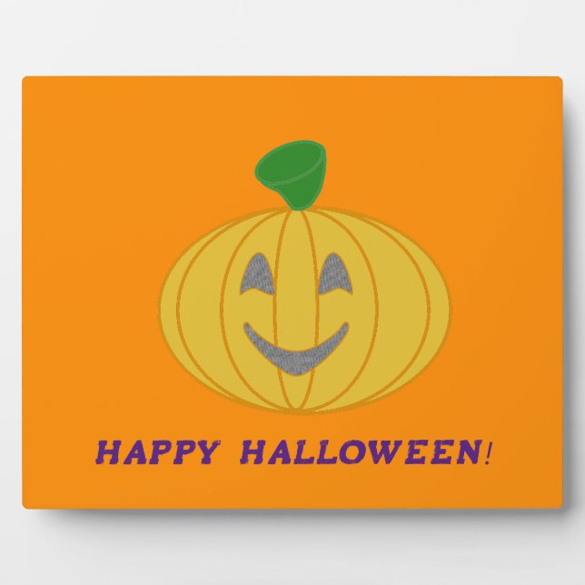 Pumpkin Plaque (Front)