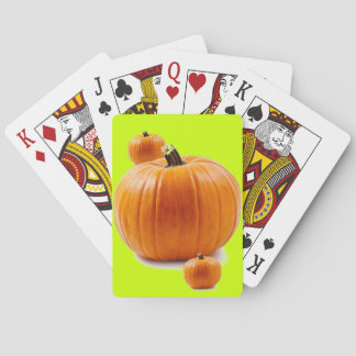 pumpkin poker cards