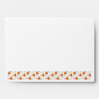Pumpkin Porch Party Halloween A7 Envelopes