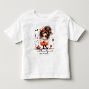 Pumpkin Princess – Sweet, Spooky & Spellbound Toddler T-shirt