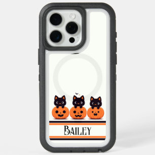Pumpkin Purrfection iPhone 15 Pro Max Case