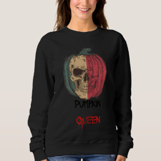 Pumpkin Queen Halloween Sweatshirt • Spooky Vibes