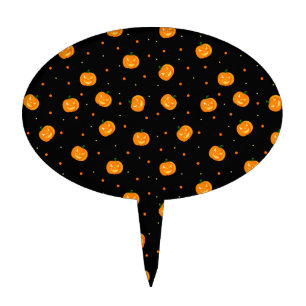 Pumpkin Rain Cake Pick