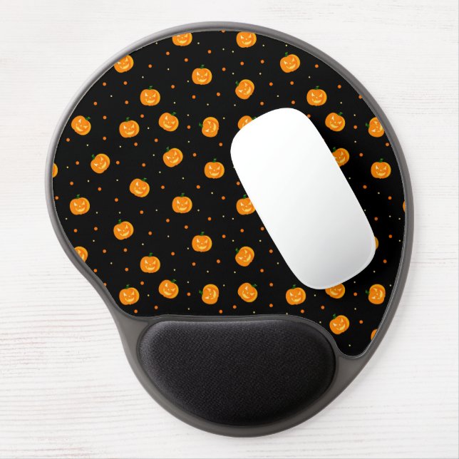 Pumpkin Rain Gel Mouse Pad (Left Side)