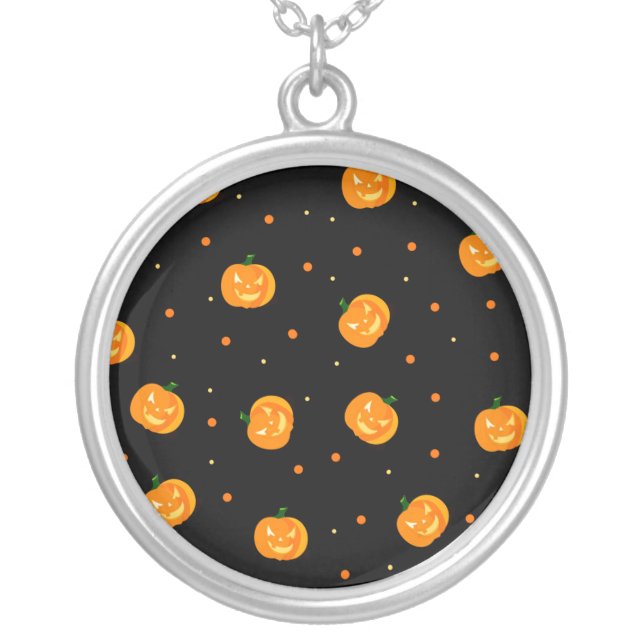 Pumpkin Rain Necklace (Front)