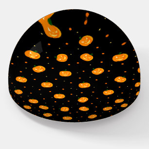 Pumpkin Rain Paperweight