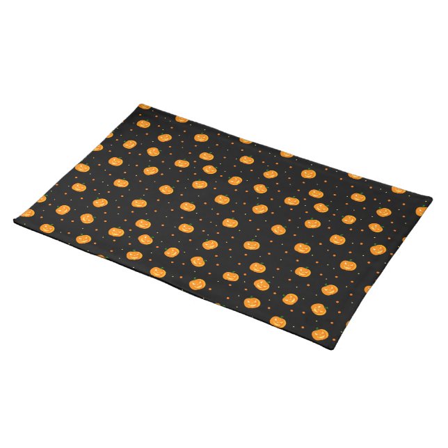 Pumpkin Rain Placemat (On Table)
