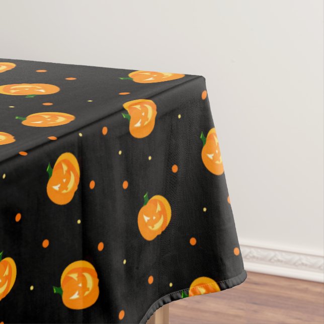 Pumpkin Rain Tablecloth (In Situ)