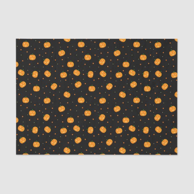 Pumpkin Rain Tissue Paper (Front)