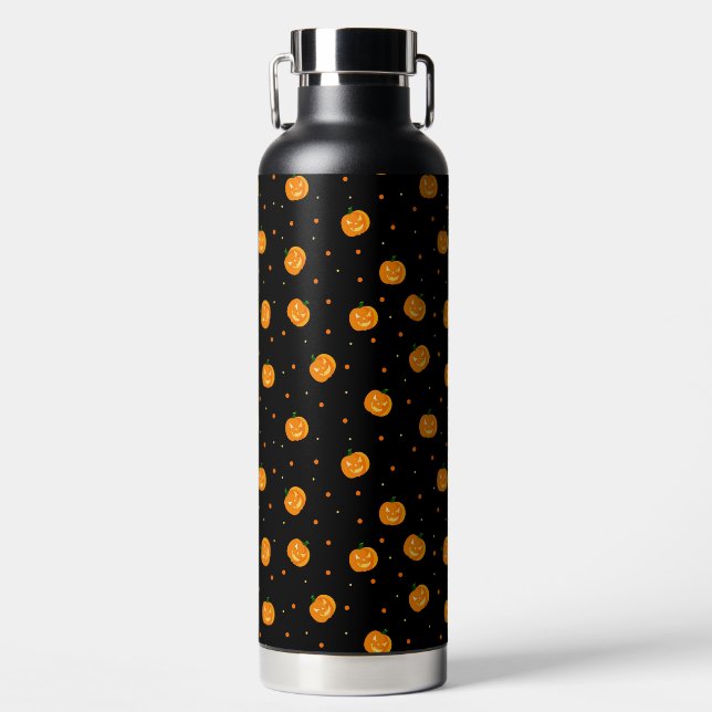 Pumpkin Rain Water Bottle (Front)
