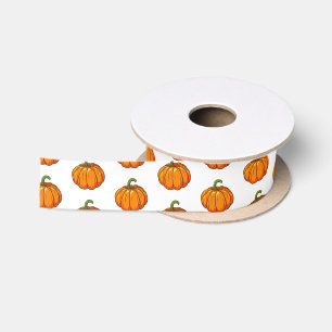 Pumpkin Satin Ribbon