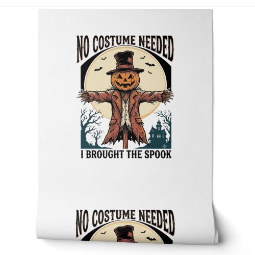 Pumpkin Scarecrow Shirt for Spooky Costume Humor Wallpaper