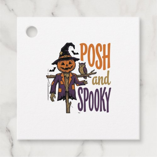 Pumpkin Scarecrow Shirt Vintage Engraving Hallowee Favor Tags