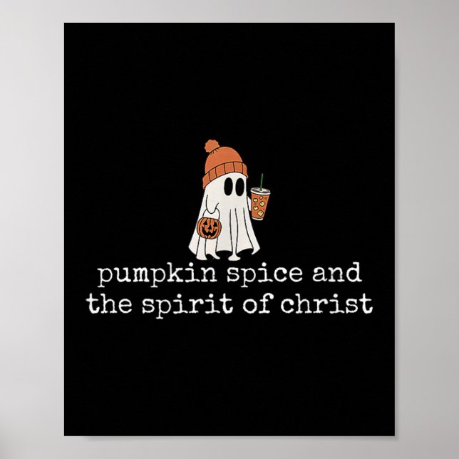 Pumpkin Sce And The Srit Of Christ Christian Hallo Poster (Front)