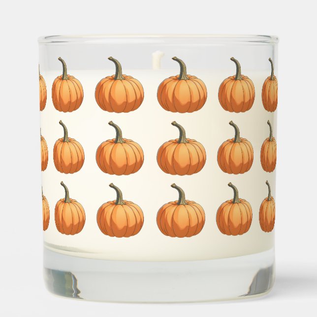 Pumpkin Scented Candle (Front)