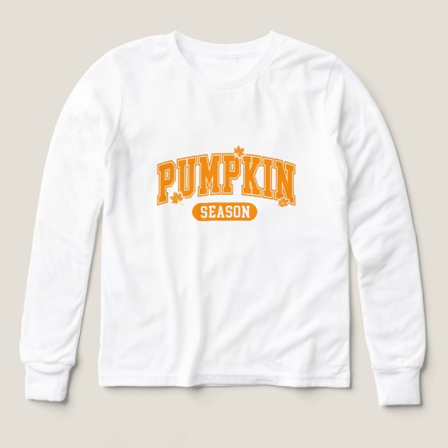 Pumpkin Season Boys Tri-Blend Shirts (Design Front)