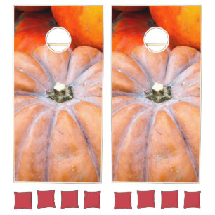 Pumpkin Season Cornhole Set