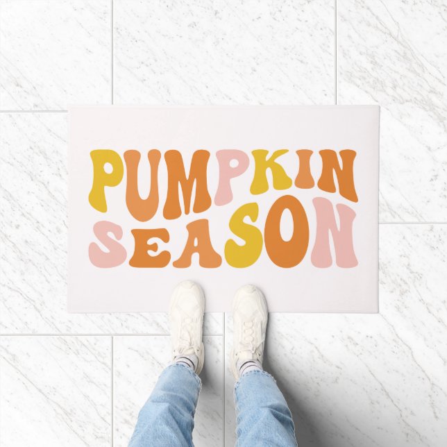 Pumpkin Season Doormat (Indoor)