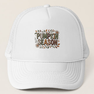 Pumpkin Season – Earthy Leaves casquette Trucker Hat