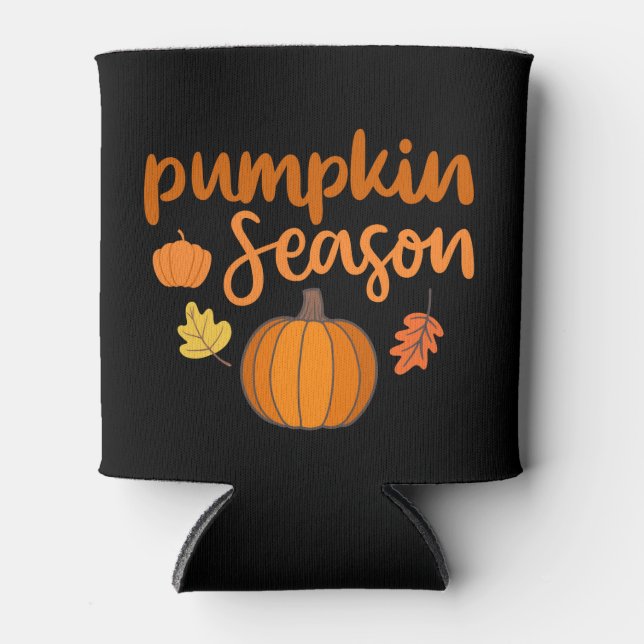 Pumpkin Season Fall Can Cooler (Front)