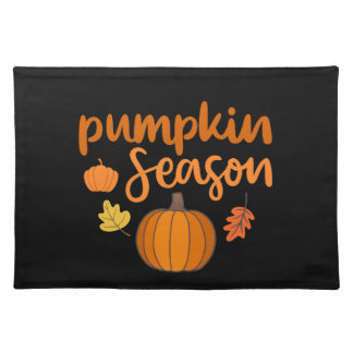 Pumpkin Season Fall Cloth Placemat