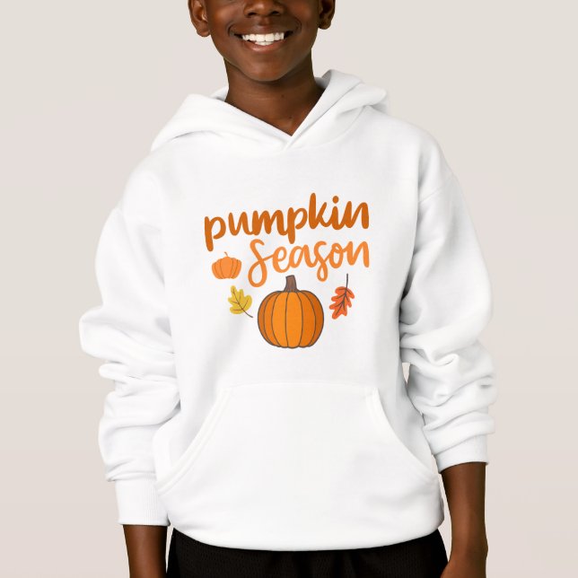 Pumpkin Season Fall Hoodie (Front)
