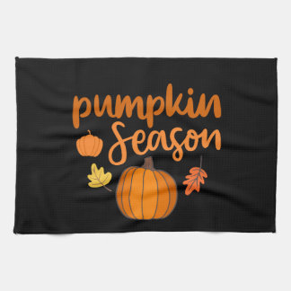 Pumpkin Season Fall Kitchen Towel