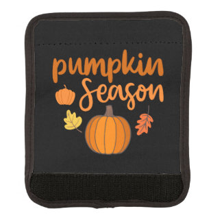 Pumpkin Season Fall Luggage Handle Wrap