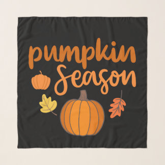 Pumpkin Season Fall Scarf