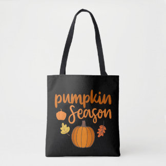 Pumpkin Season Fall Tote Bag