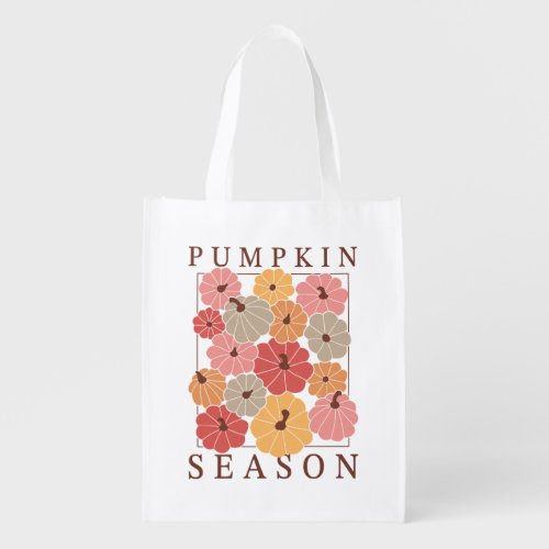 Pumpkin Season Grocery Bag