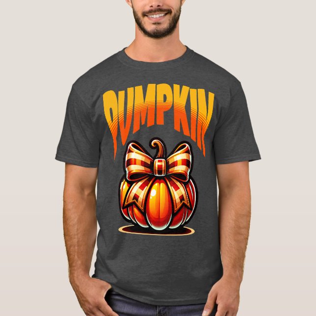 pumpkin season halloween T-Shirt (Front)