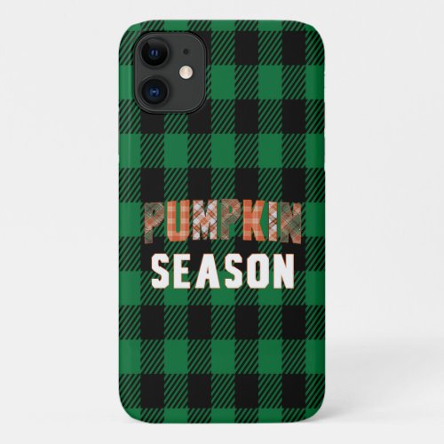 Pumpkin Season Hello Fall Its Fall Yall iPhone 11 Case
